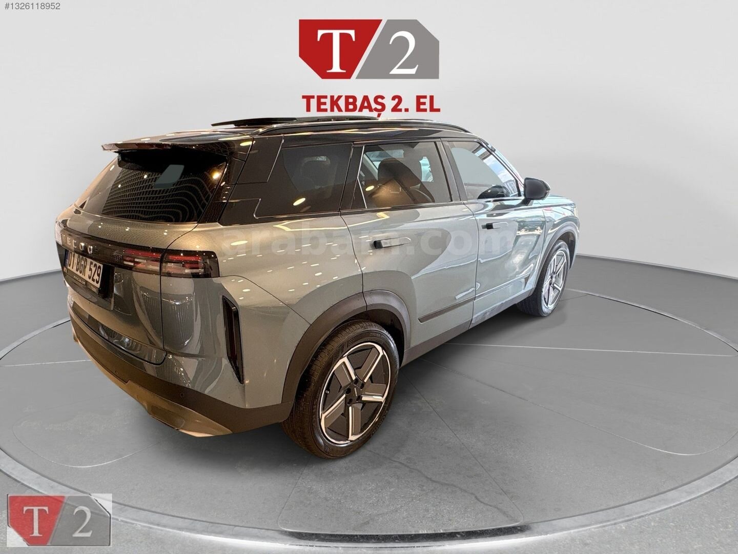 Galeriden Jaecoo J7 1.6 Revive 2024 Model Adana 39.000 km Gri 5
