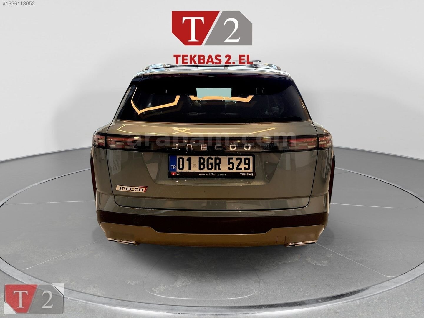Galeriden Jaecoo J7 1.6 Revive 2024 Model Adana 39.000 km Gri 6