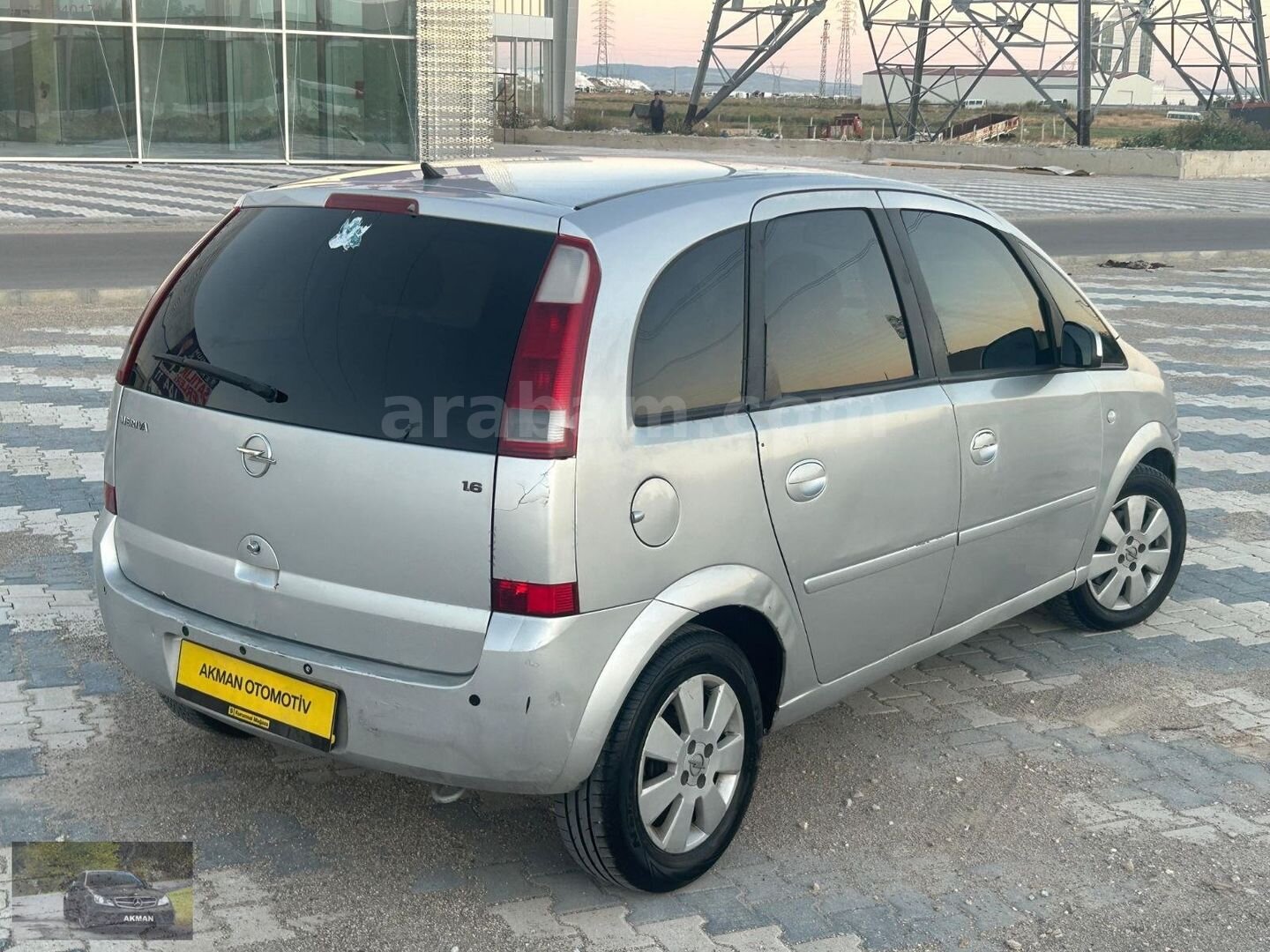 Galeriden Opel Meriva 1.6 Enjoy 2004 Model Afyonkarahisar 389.000 km Gri 5