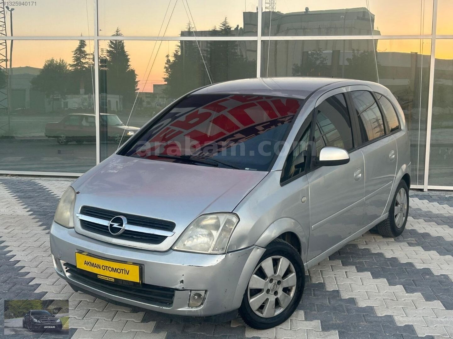 Galeriden Opel Meriva 1.6 Enjoy 2004 Model Afyonkarahisar 389.000 km Gri 1