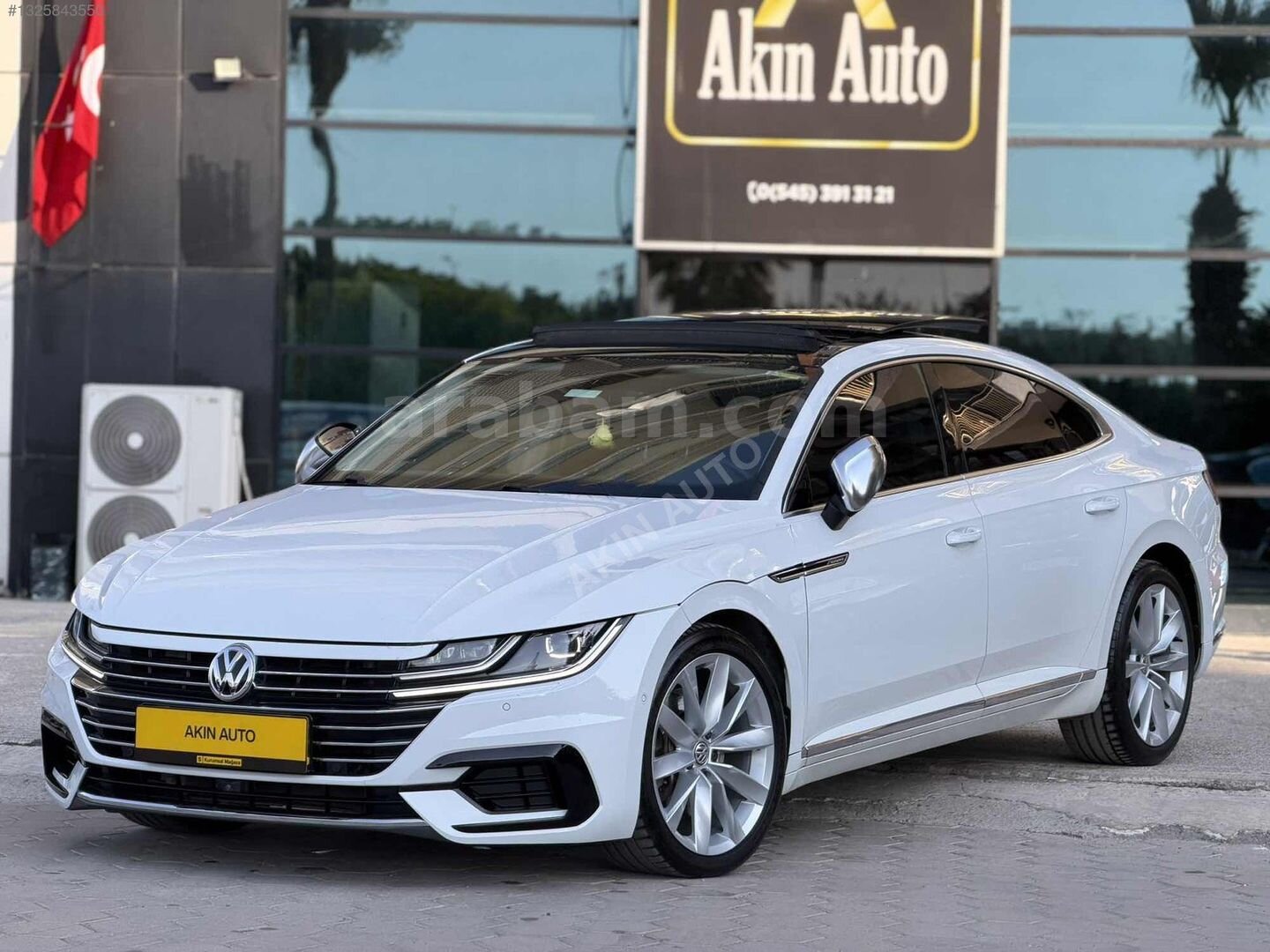 Galeriden Volkswagen Arteon 2.0 TDI Elegance 2017 Model Hatay 162.000 km Beyaz 6