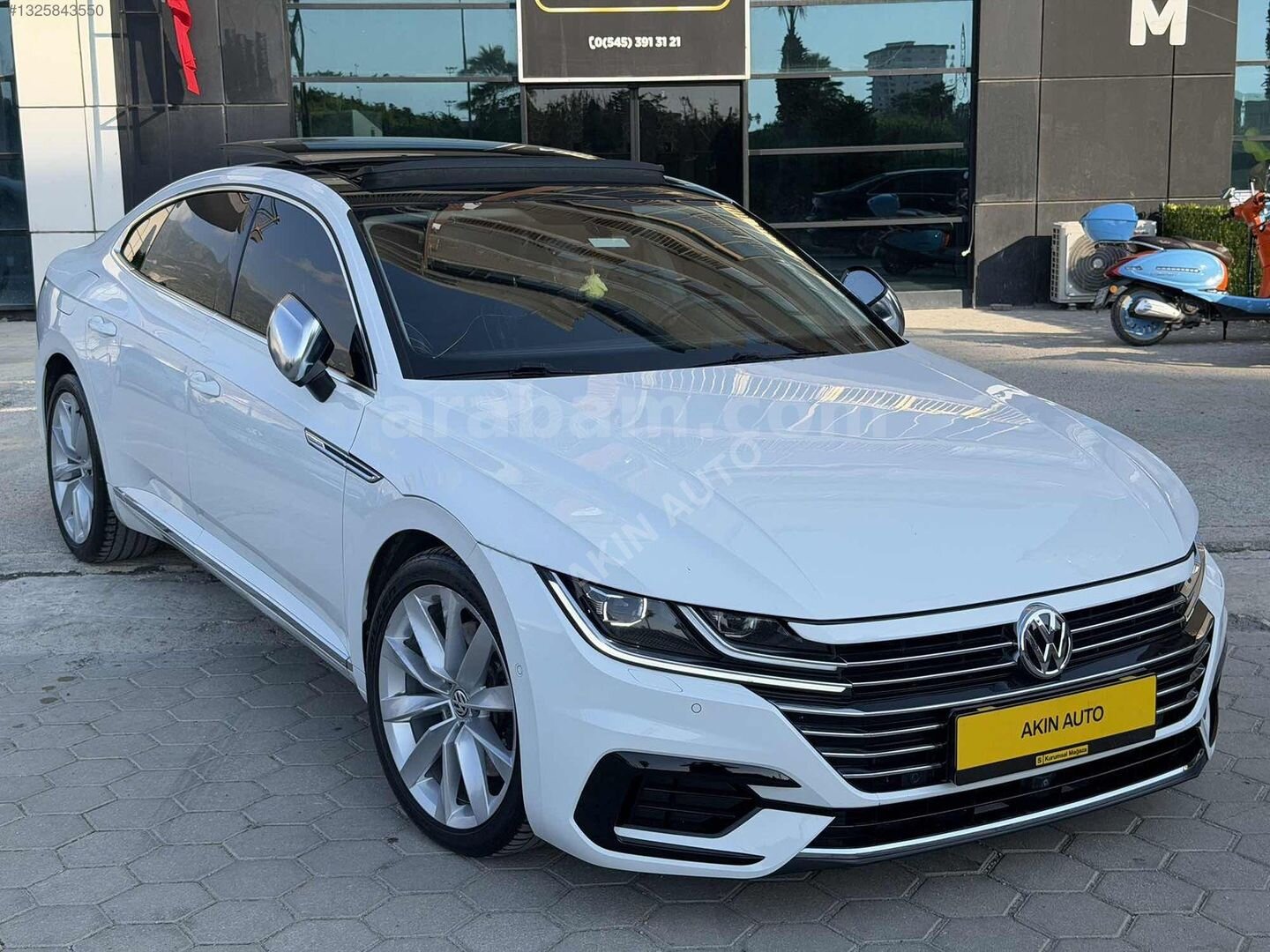 Galeriden Volkswagen Arteon 2.0 TDI Elegance 2017 Model Hatay 162.000 km Beyaz 3