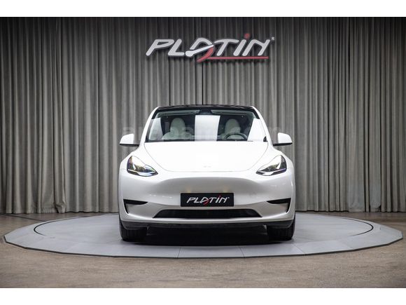 2024 TESLA MODEL Y SR 360K.OTONOM_PANORAMIK_BEYAZ İC MEKAN 