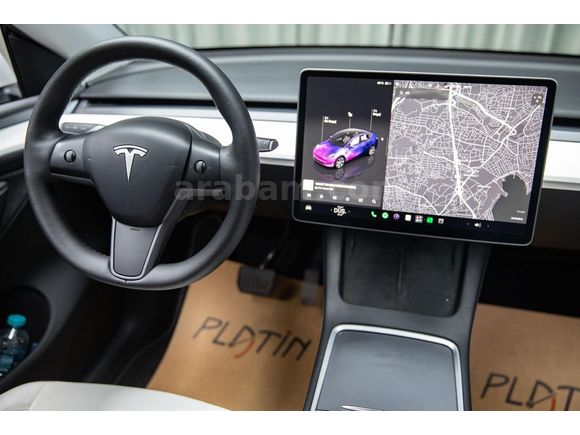 2024 TESLA MODEL Y SR 360K.OTONOM_PANORAMIK_BEYAZ İC MEKAN 
