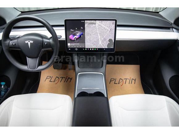 2024 TESLA MODEL Y SR 360K.OTONOM_PANORAMIK_BEYAZ İC MEKAN 
