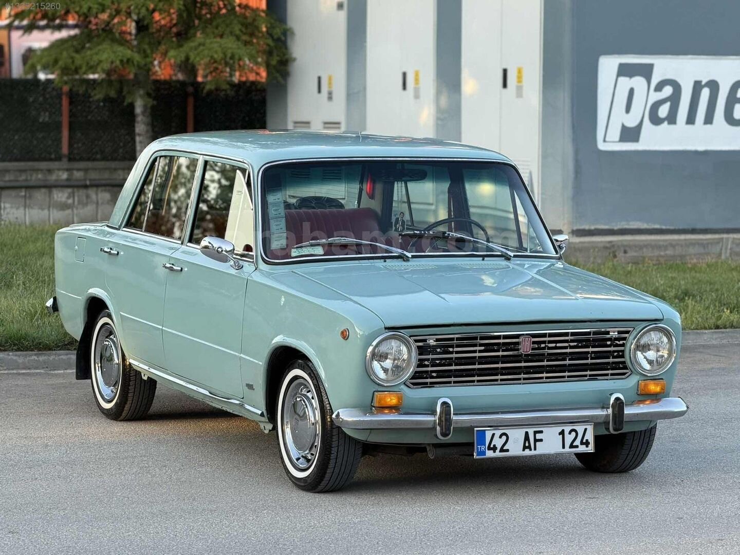 Galeriden Tofaş Murat 124 1973 Model Konya 35.000 km Yeşil 1
