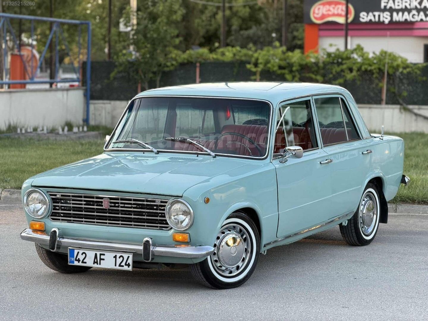 Galeriden Tofaş Murat 124 1973 Model Konya 35.000 km Yeşil 5
