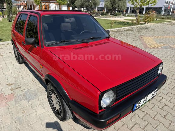Galeriden Volkswagen Golf 1.6 TD 1986 Model Muğla