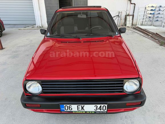 Galeriden Volkswagen Golf 1.6 TD 1986 Model Muğla