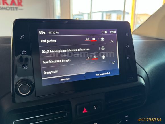 NETKAR-2019 OPEL COMBO 1.5 CDTI 130HP ULTIMATE EAT8 BAKIMLI