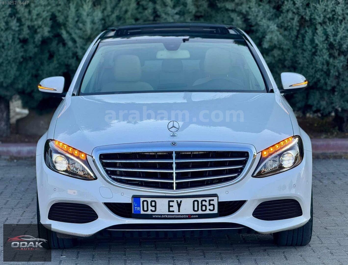 Galeriden Mercedes - Benz C 180 Exclusive 2017 Model Kütahya 165.000 km Beyaz 2