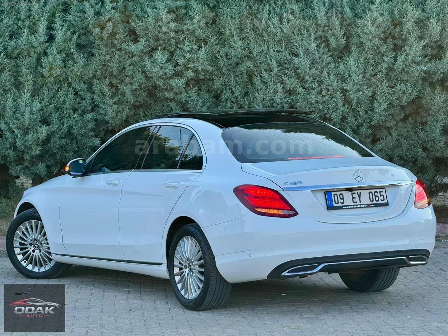 Galeriden Mercedes - Benz C 180 Exclusive 2017 Model Kütahya 165.000 km Beyaz 6