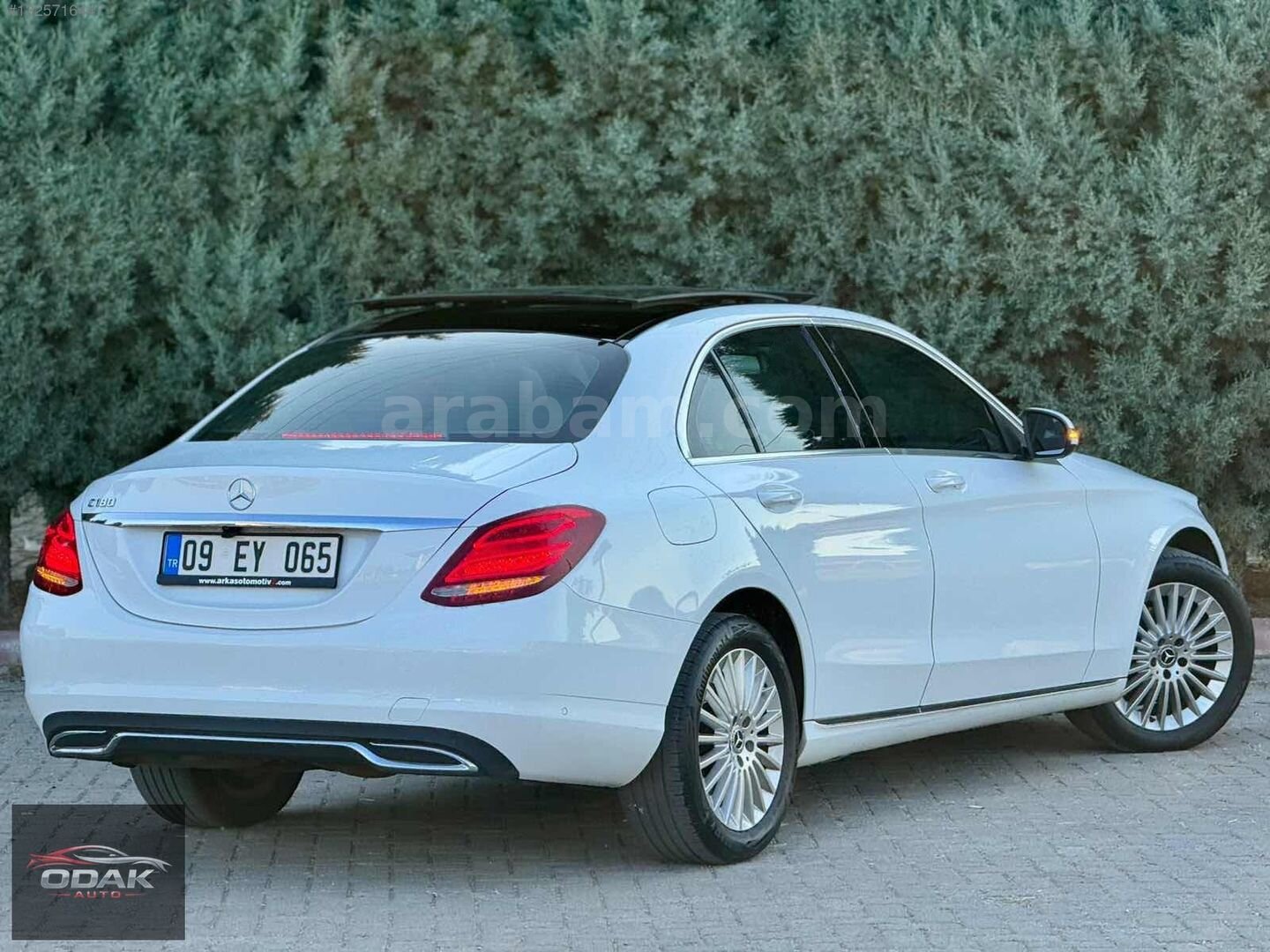 Galeriden Mercedes - Benz C 180 Exclusive 2017 Model Kütahya 165.000 km Beyaz 5