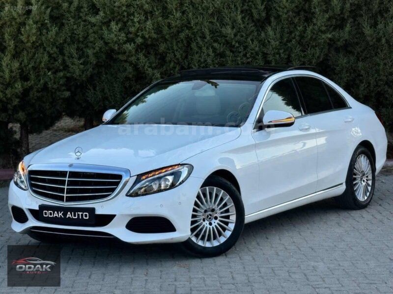 Galeriden Mercedes - Benz C 180 Exclusive 2017 Model Kütahya 165.000 km Beyaz