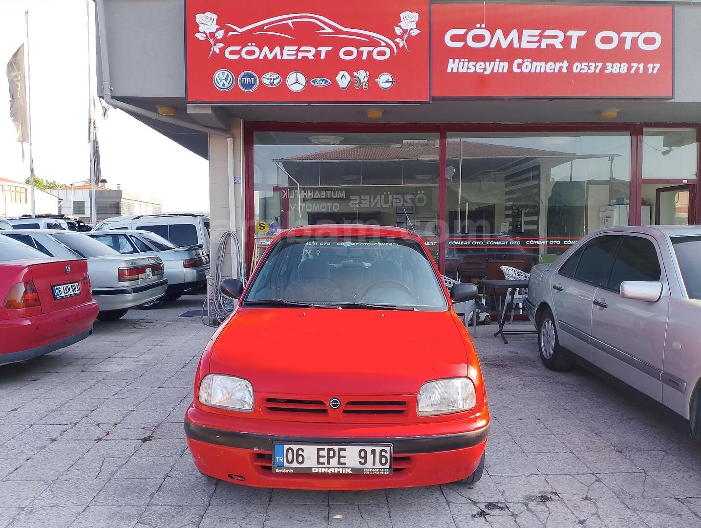 Galeriden Nissan Micra 1.3 GX 1998 Model Eskişehir 233.000 km Kırmızı 1