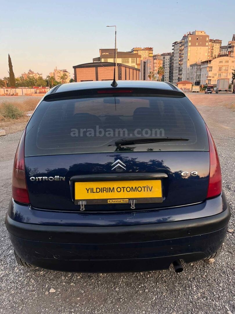 Galeriden Citroen C3 1.4 HDi SX 2003 Model Antalya 290.000 km Mavi 4