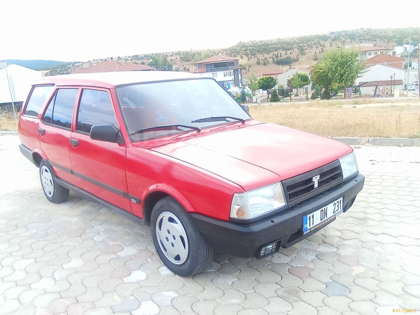 Galeriden Tofaş Kartal 5 Vites 1993 Model Bilecik 100.000 km Kırmızı 4
