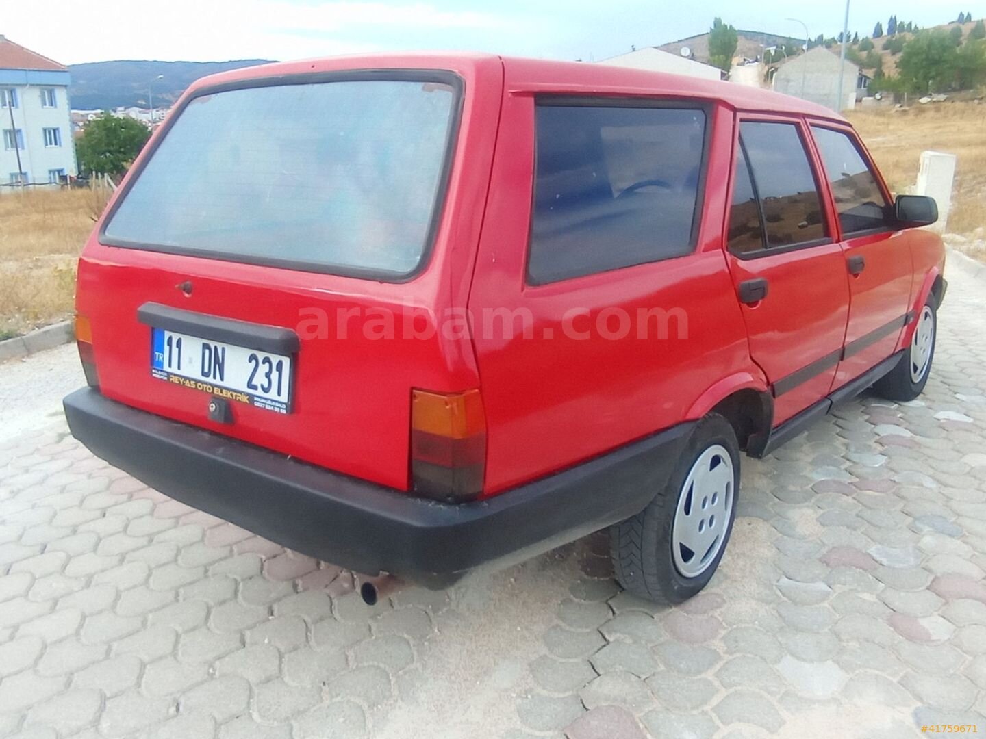 Galeriden Tofaş Kartal 5 Vites 1993 Model Bilecik 100.000 km Kırmızı 6
