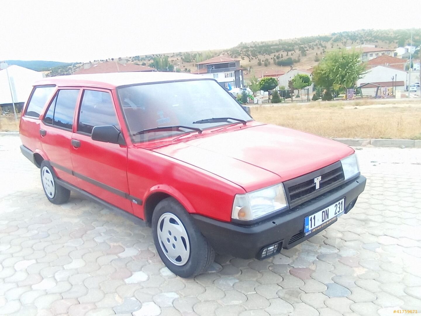 Galeriden Tofaş Kartal 5 Vites 1993 Model Bilecik 100.000 km Kırmızı 7