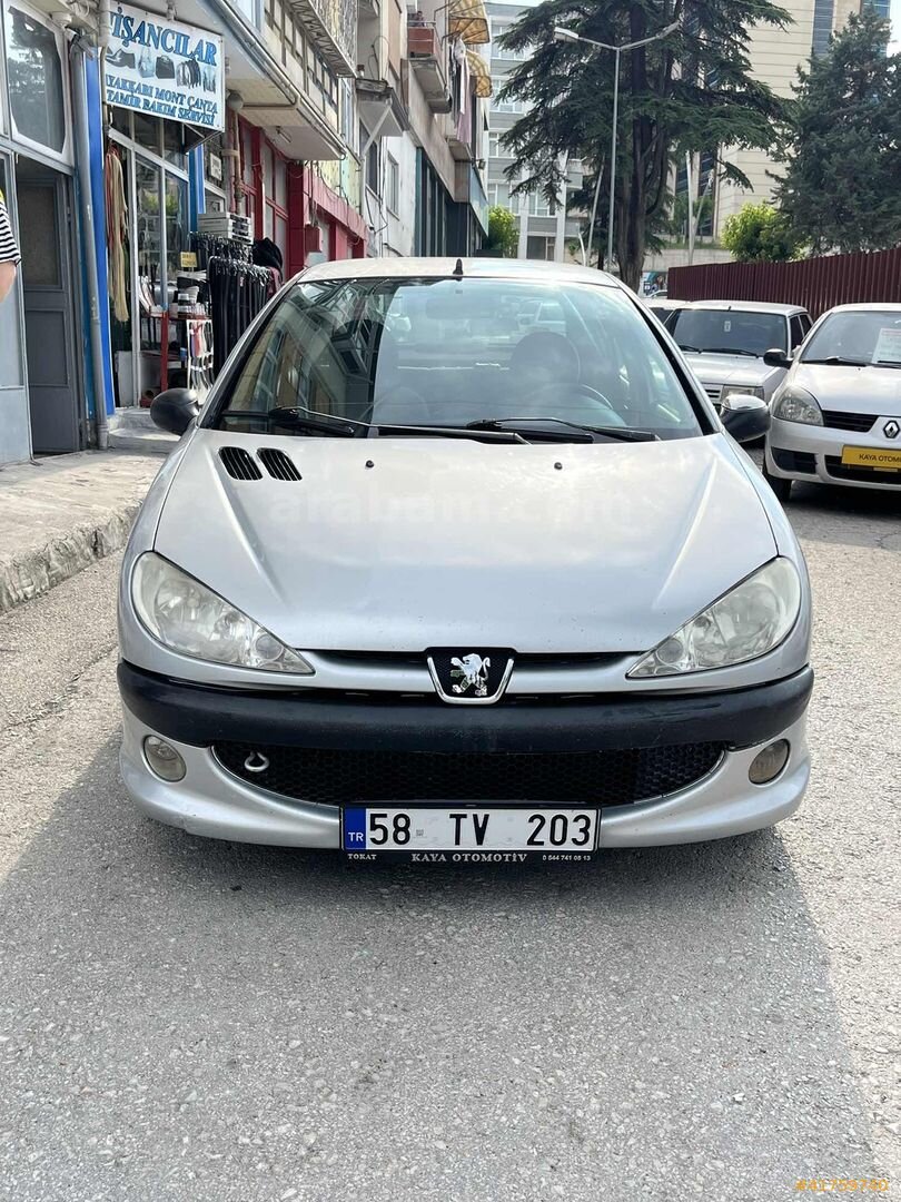 Galeriden Peugeot 206 1.4 Comfort 2010 Model Tokat 210.000 km Gri 6