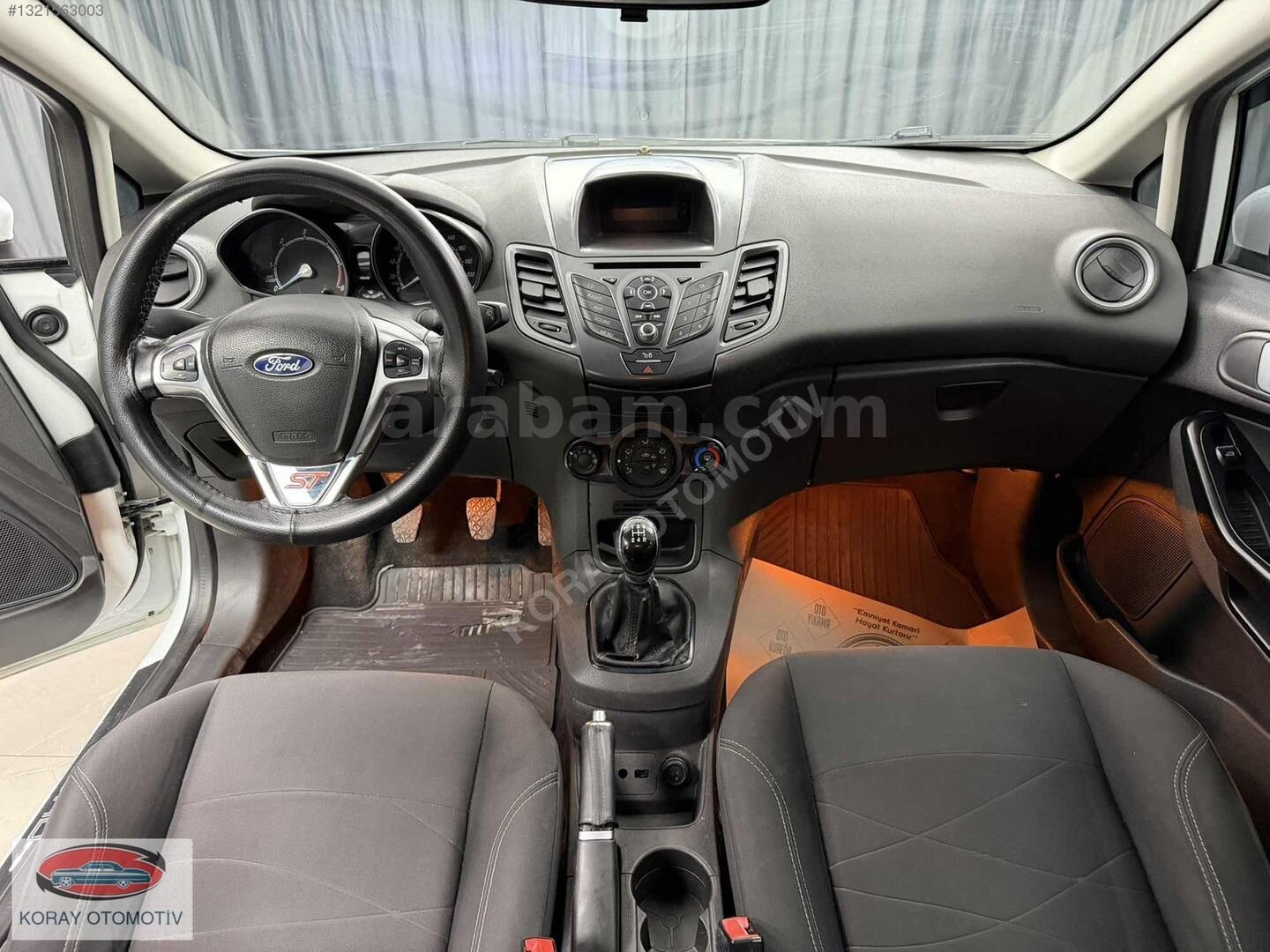 Galeriden Ford Fiesta 1.5 TDCi Trend X 2016 Model Eskişehir 232.000 km Beyaz 7
