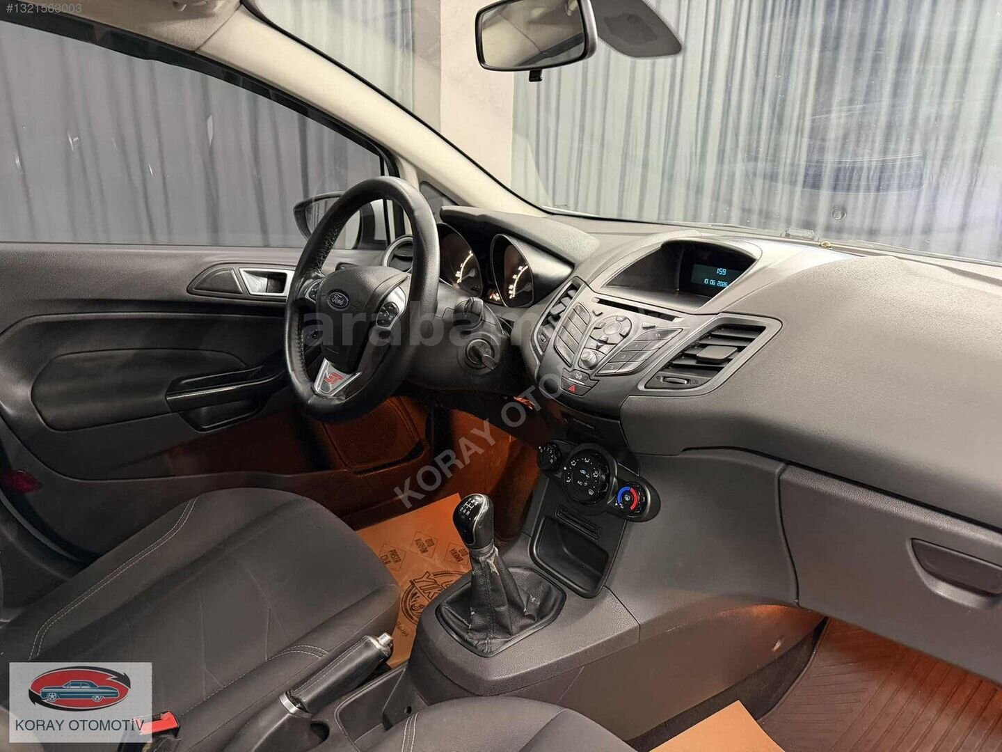 Galeriden Ford Fiesta 1.5 TDCi Trend X 2016 Model Eskişehir 232.000 km Beyaz 6
