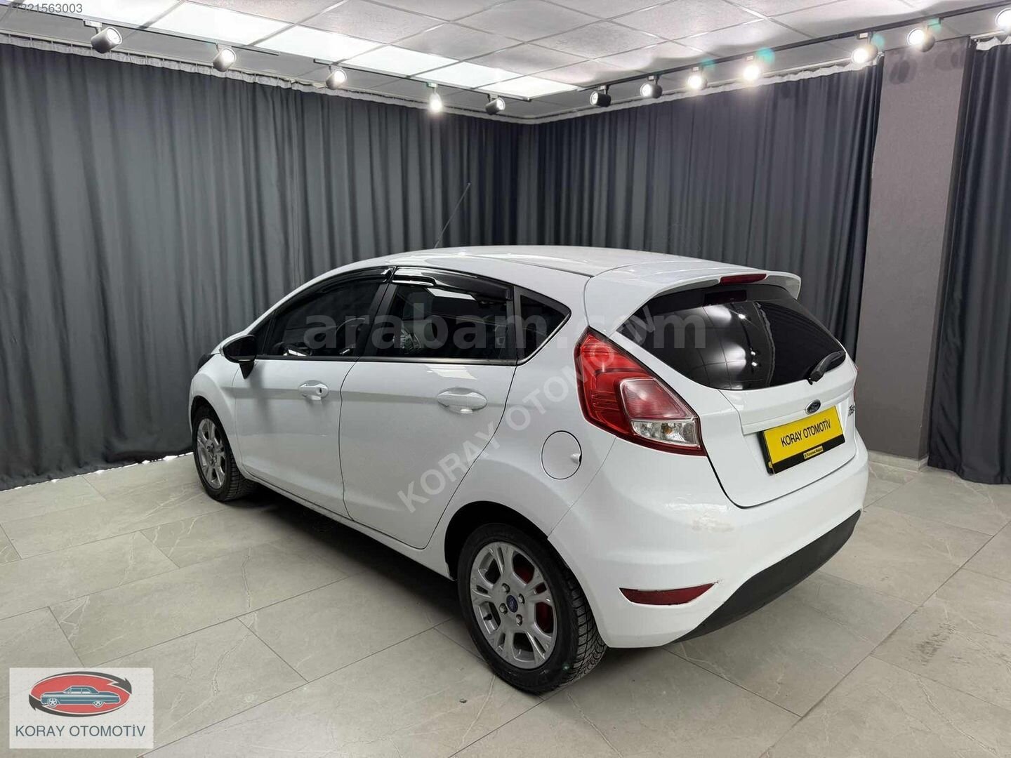 Galeriden Ford Fiesta 1.5 TDCi Trend X 2016 Model Eskişehir 232.000 km Beyaz 3