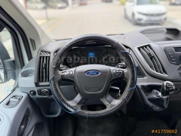 2016 MODEL FORD TRANSİT 350M 128 BİN KM'DE HATASIZ BOYASIZ