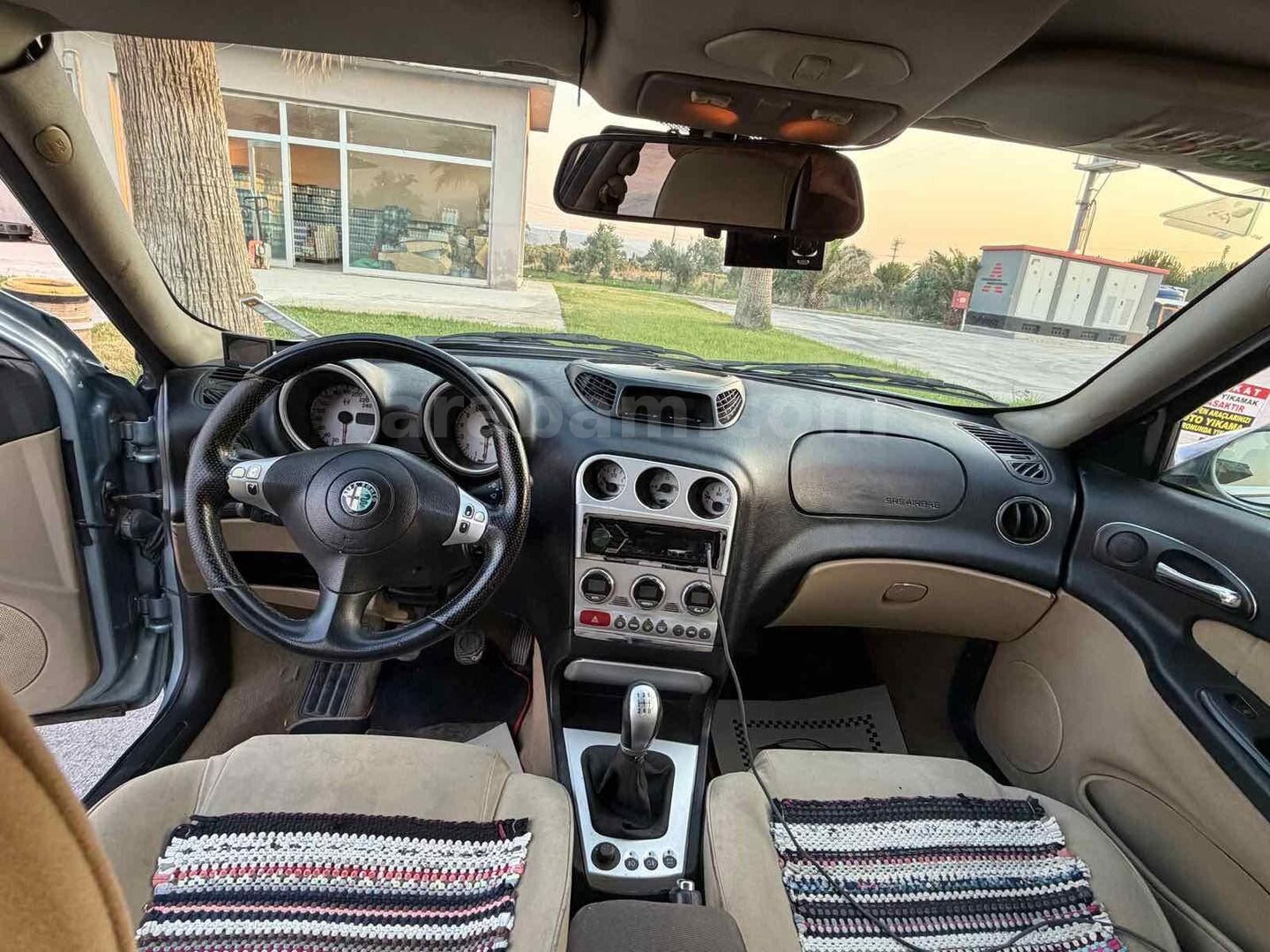 Sahibinden Alfa Romeo 156 1.6 TS Distinctive 2005 Model İzmir 321.000 km Gri (metalik) 2