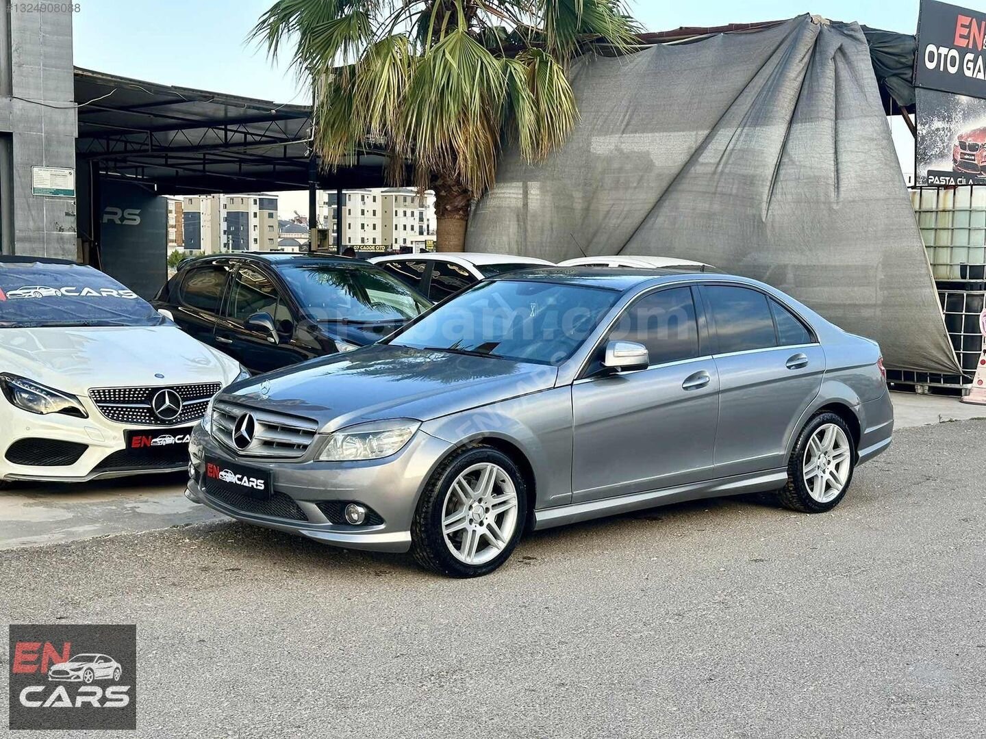 Galeriden Mercedes - Benz C 220 CDI AMG 2008 Model Antalya 210.000 km Gri 4