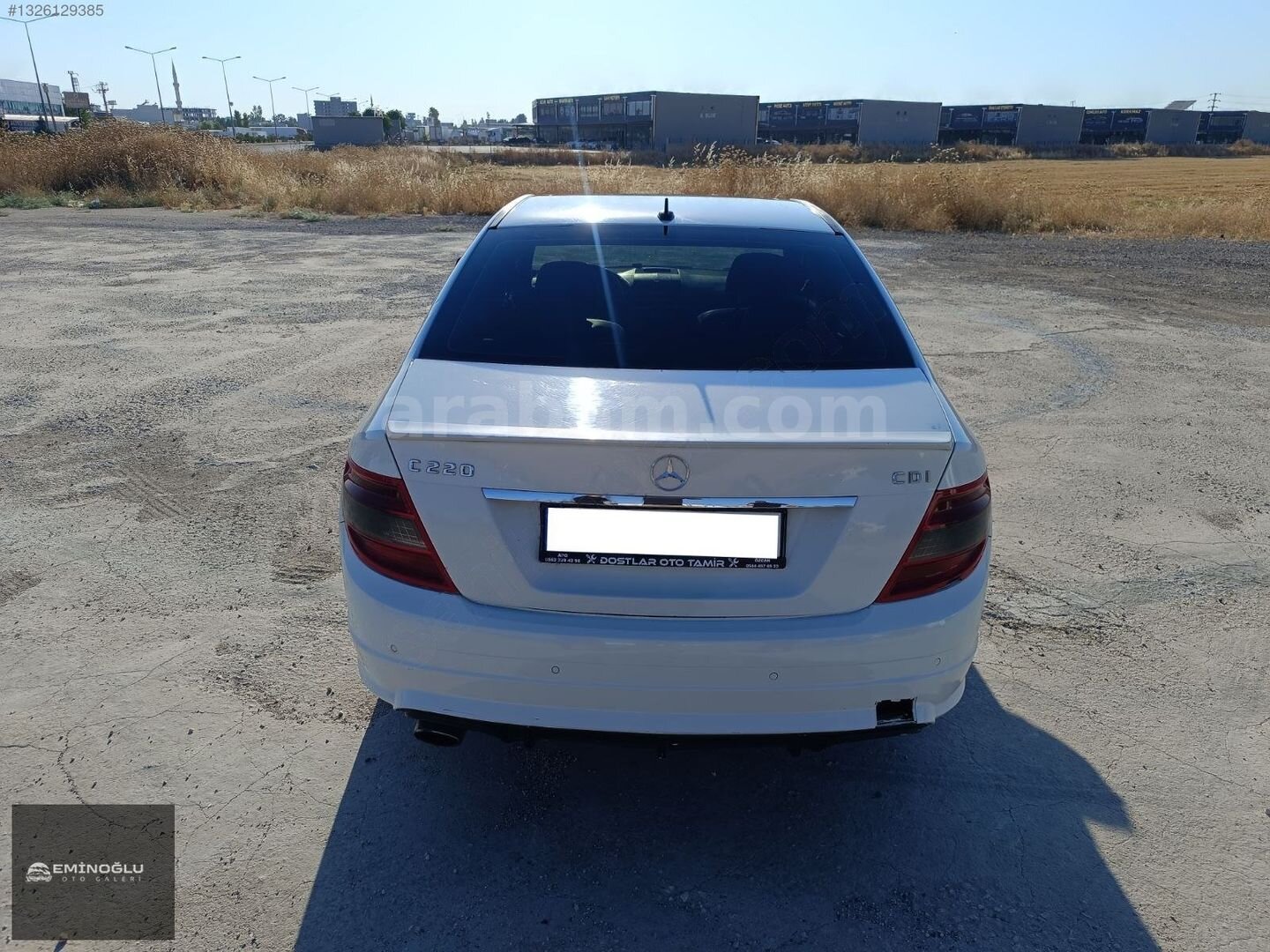 Galeriden Mercedes - Benz C 220 CDI Avantgarde 2009 Model Mardin 425.000 km Beyaz 4