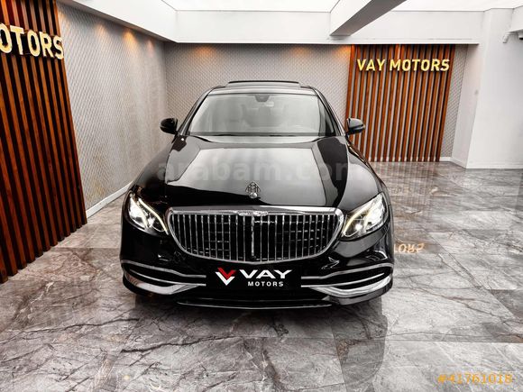 "VAY MOTORS" 2017 MERCEDES E 220d 4 MATİC EXCLUSİVE MAYBACH