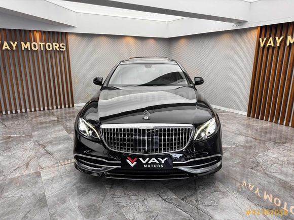 "VAY MOTORS" 2017 MERCEDES E 220d 4 MATİC EXCLUSİVE MAYBACH