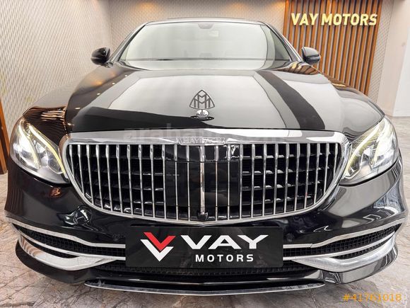 "VAY MOTORS" 2017 MERCEDES E 220d 4 MATİC EXCLUSİVE MAYBACH