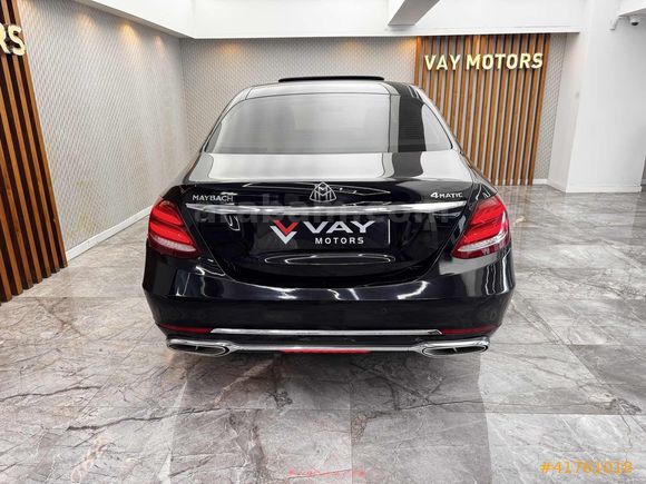 "VAY MOTORS" 2017 MERCEDES E 220d 4 MATİC EXCLUSİVE MAYBACH