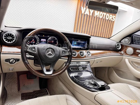 "VAY MOTORS" 2017 MERCEDES E 220d 4 MATİC EXCLUSİVE MAYBACH