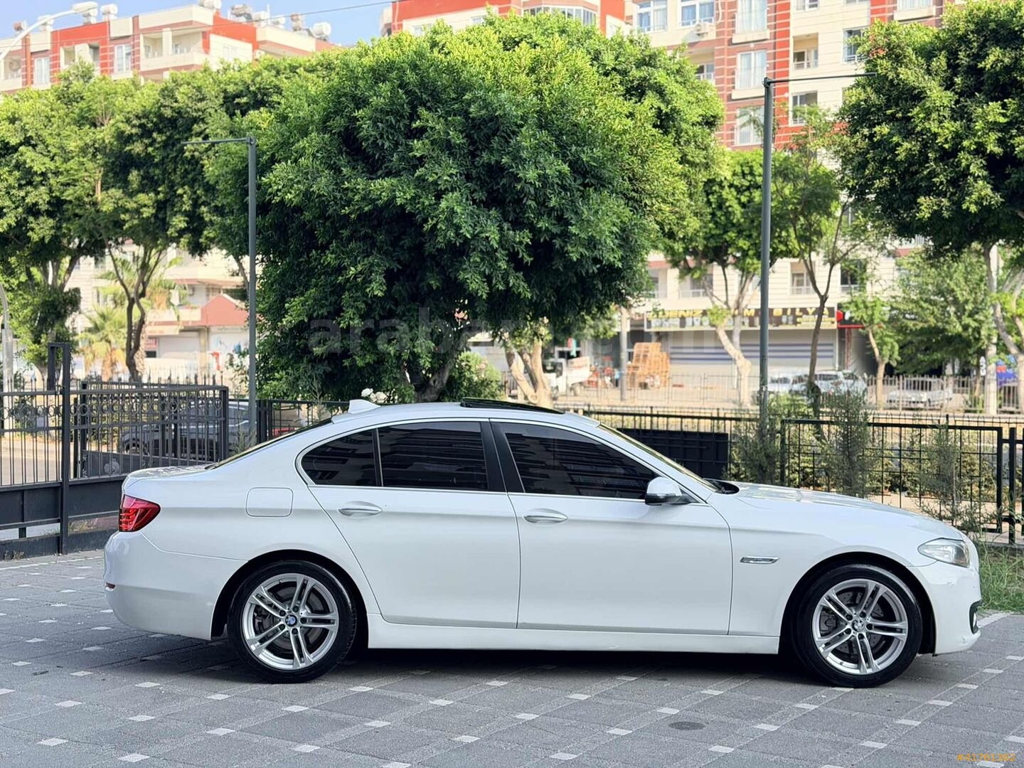 Galeriden BMW 5 Serisi 520d M Sport 2014 Model Mersin 280.000 km Beyaz 6