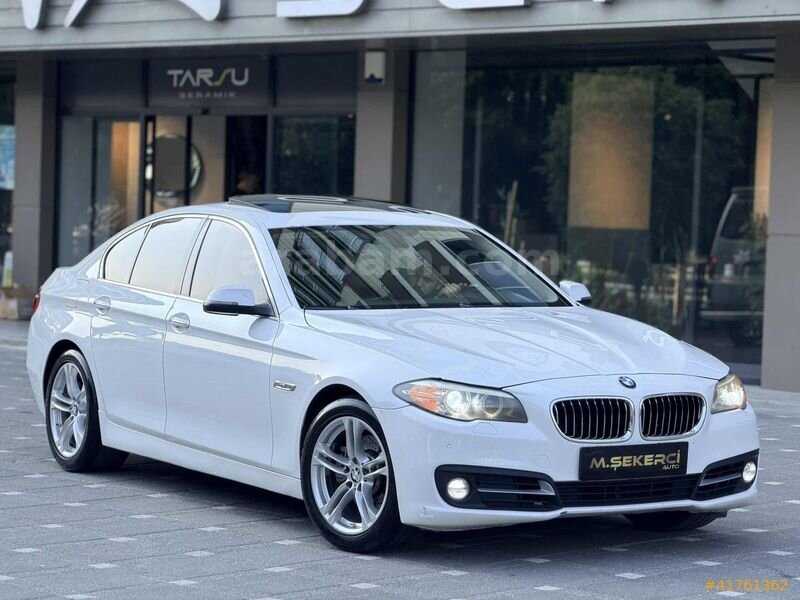 Galeriden BMW 5 Serisi 520d M Sport 2014 Model Mersin 280.000 km Beyaz
