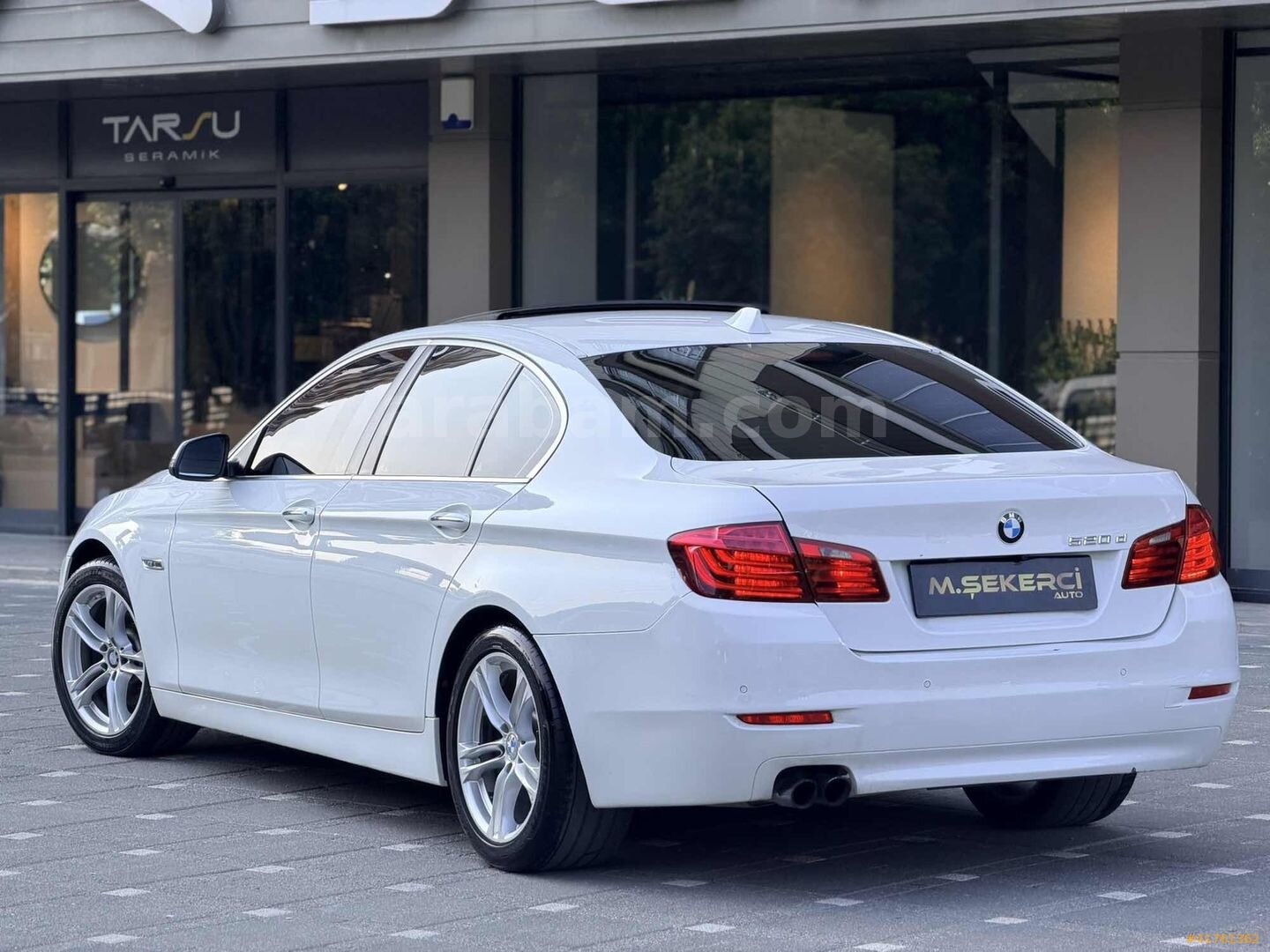 Galeriden BMW 5 Serisi 520d M Sport 2014 Model Mersin 280.000 km Beyaz 4