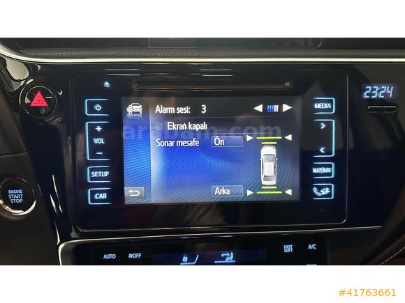 80 BİN KM'DE,FUL SERVİS BAKIMLI,CAM TAVANLI FUL PAKET AURİS