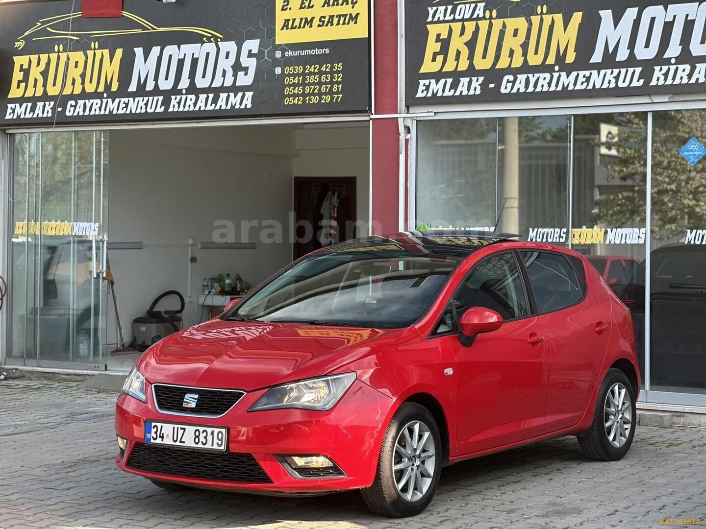 Galeriden Seat Ibiza 1.0 EcoTSI Style 2017 Model Yalova 136.000 km Kırmızı 3