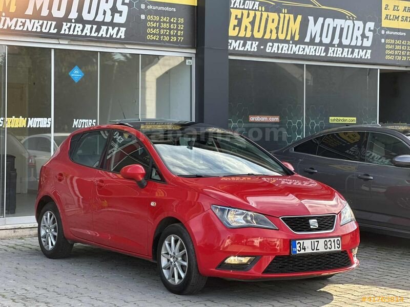 Galeriden Seat Ibiza 1.0 EcoTSI Style 2017 Model Yalova 136.000 km Kırmızı
