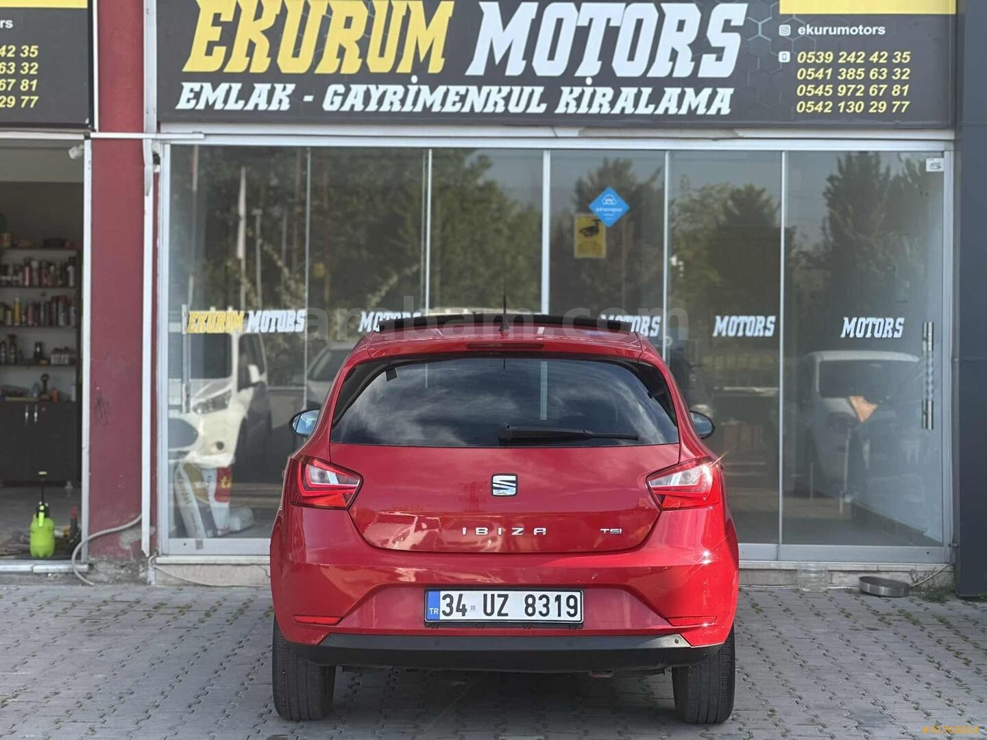 Galeriden Seat Ibiza 1.0 EcoTSI Style 2017 Model Yalova 136.000 km Kırmızı 6