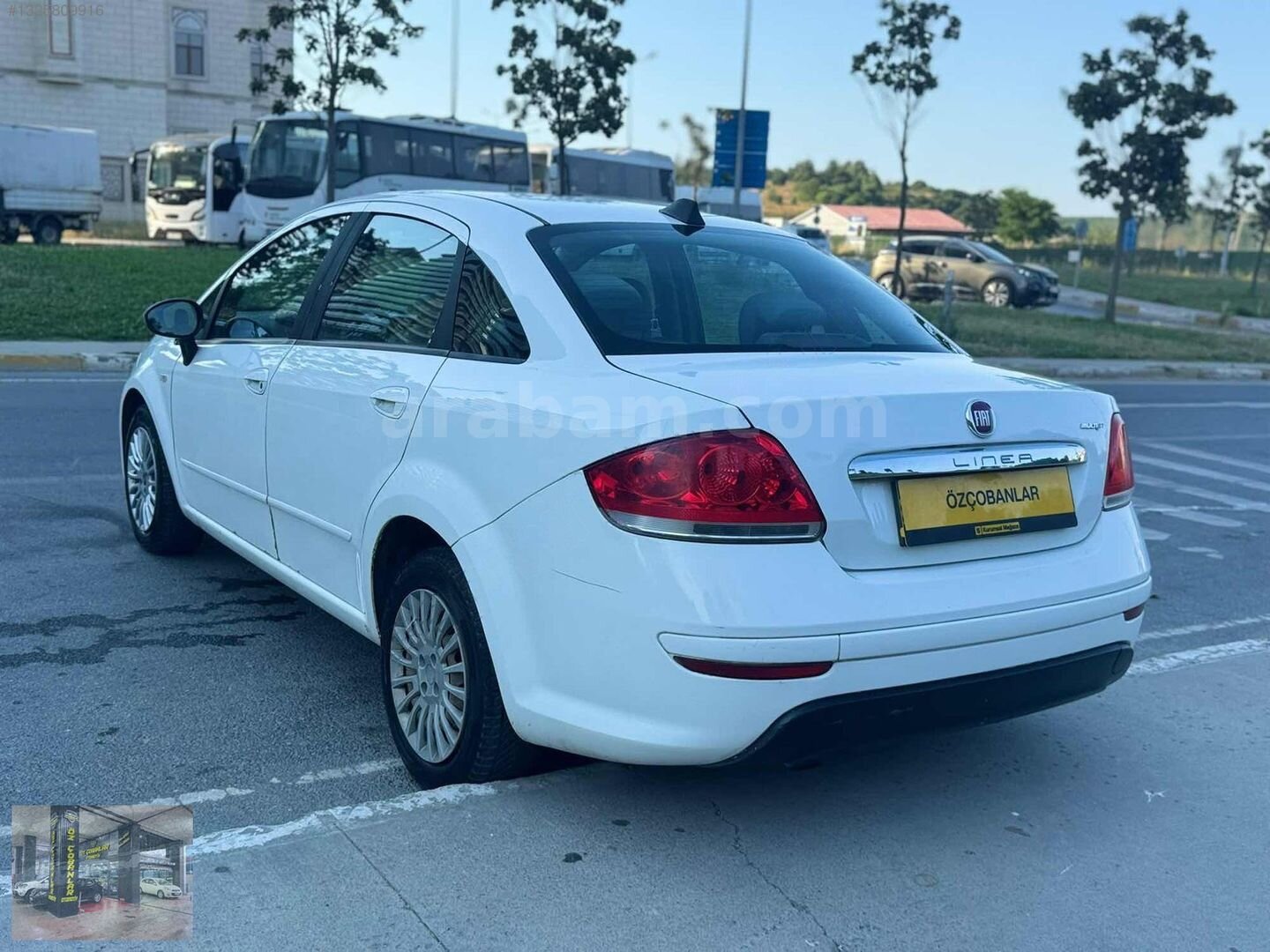 Galeriden Fiat Linea 1.3 Multijet Easy 2013 Model İstanbul 188.000 km Beyaz 6