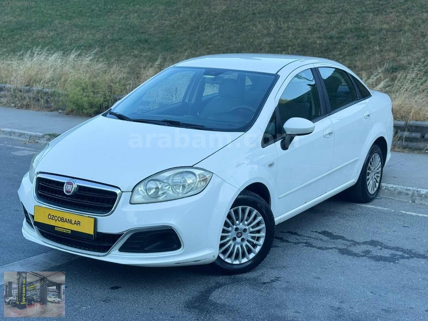 Galeriden Fiat Linea 1.3 Multijet Easy 2013 Model İstanbul 188.000 km Beyaz 2