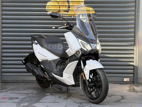 DRN MOTOSİKLET-HATASIZ BOYASIZ SIFIR AYARINDA SYM JOYRİDE 300