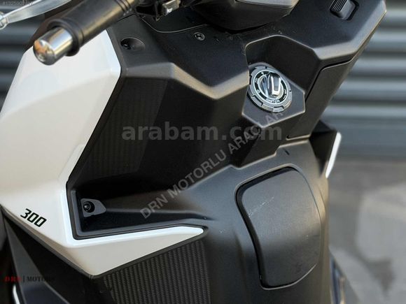 DRN MOTOSİKLET-HATASIZ BOYASIZ SIFIR AYARINDA SYM JOYRİDE 300