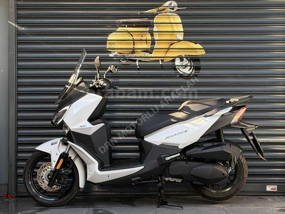 DRN MOTOSİKLET-HATASIZ BOYASIZ SIFIR AYARINDA SYM JOYRİDE 300