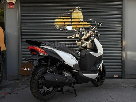 DRN MOTOSİKLET-HATASIZ BOYASIZ SIFIR AYARINDA SYM JOYRİDE 300
