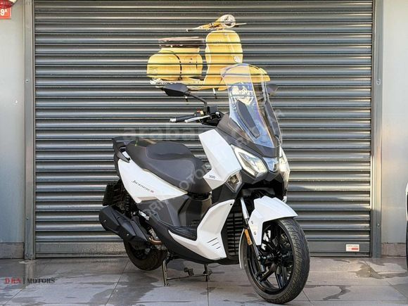 DRN MOTOSİKLET-HATASIZ BOYASIZ SIFIR AYARINDA SYM JOYRİDE 300